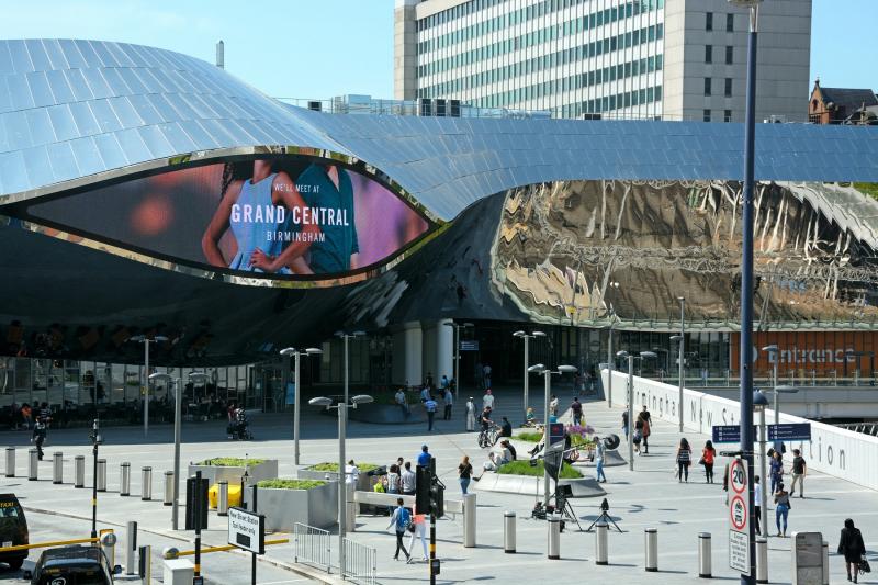 View of Grand Central Birmingham